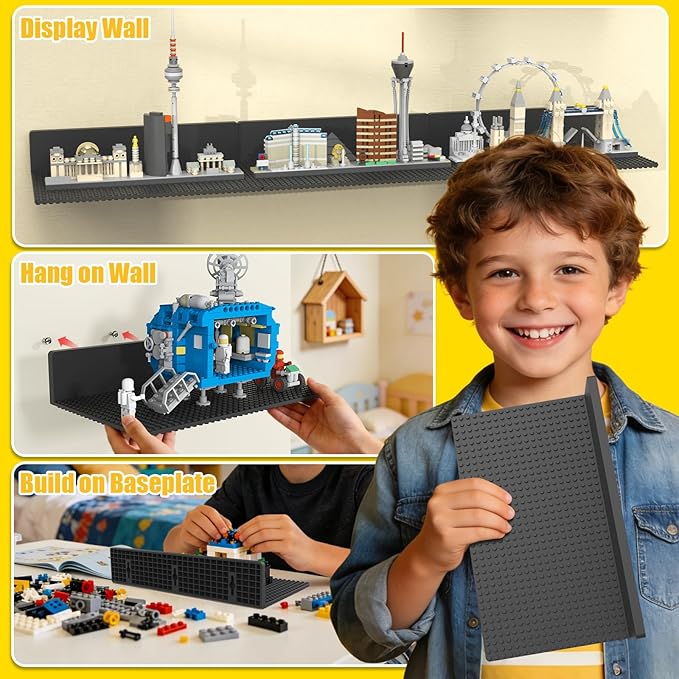 BlissBox 4-Pack Large Display Shelves