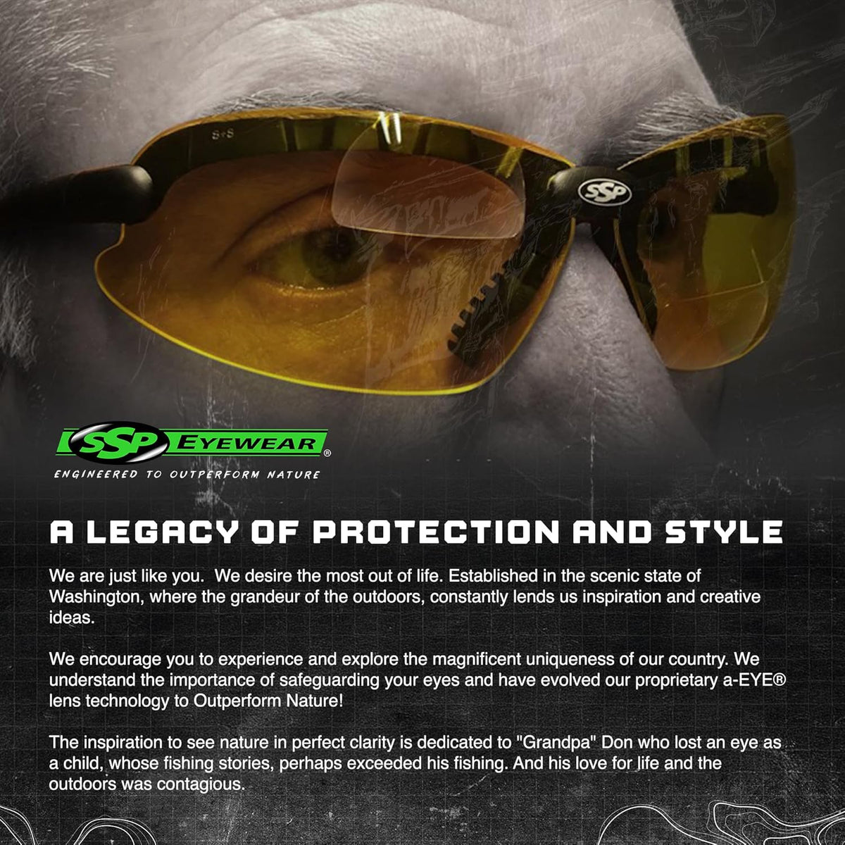 SSP Eyewear Tactical Safety Shooting Glasses - HD A-Eye NVR/Fog Lenses for Enhanced Vision