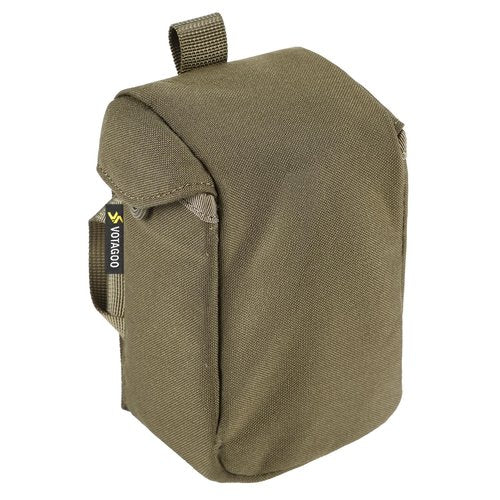 VOTAGOO GEAR Rangefinder Pouch with Protective Padding and Quick-Release Buckle, Molle Compatiblefor Binocular Packs, Tactical Hunting Bag Accessory (Green)