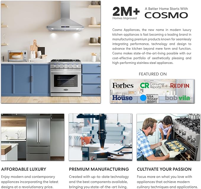 COSMO COS-DIS6502 24 in. Dishwasher in Fingerprint Resistant Stainless Steel with Stainless Steel Tub