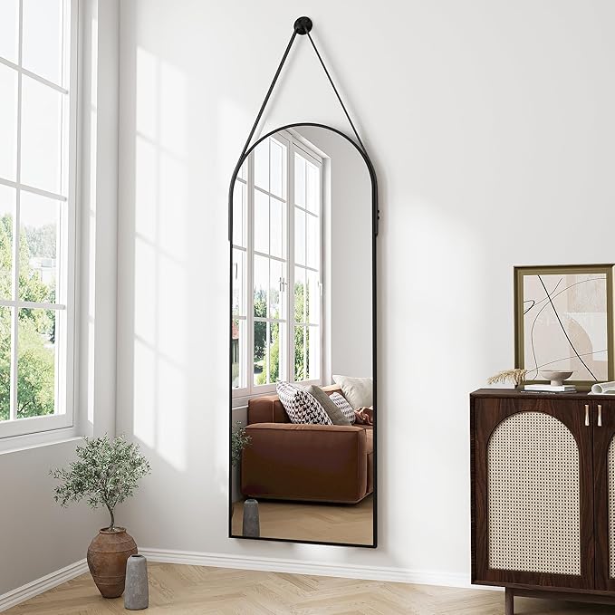 Full Length Mirror, Arched Wall Mounted Mirror, Wall Mirrors Full Length