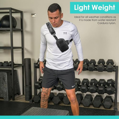 MVRK Waterproof Sling Bag - Versatile Crossbody Backpack with Keyholder for Travel & Hiking