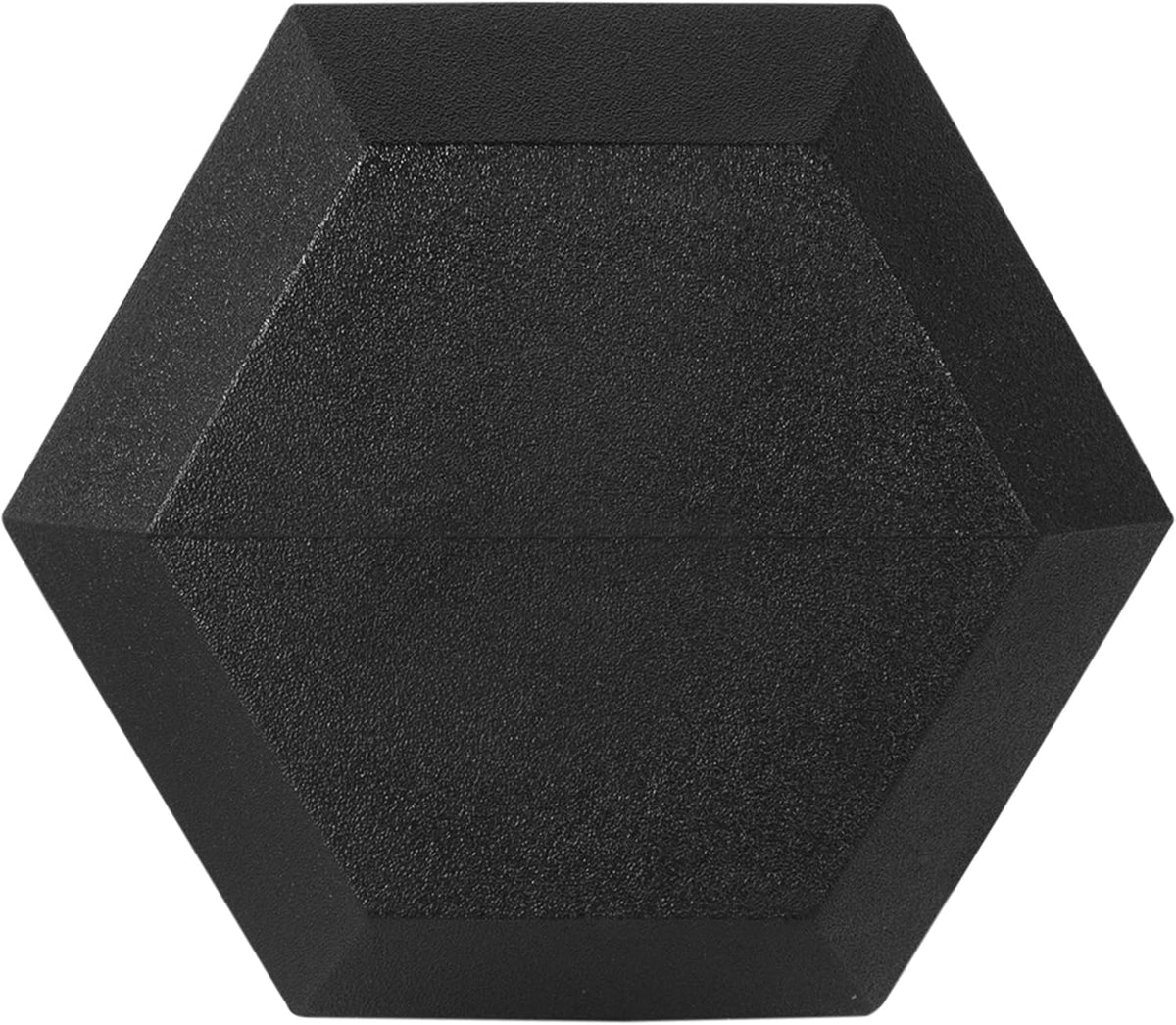 Signature Fitness Rubber Coated Hex Dumbbells - Versatile Hand Weights for Home Gym | 5-50 lbs Pairs