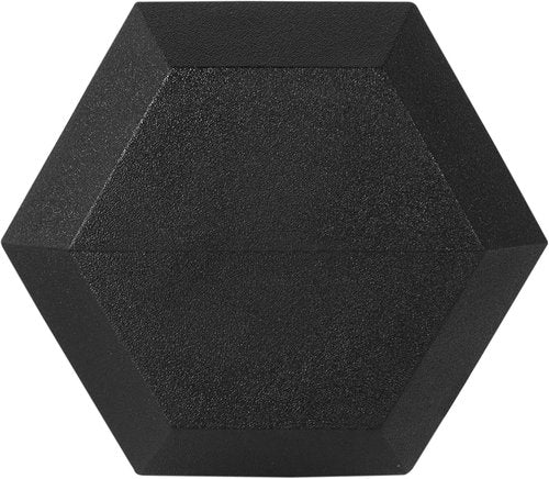 Fitvids Hex Dumbbells - Rubber Coated Hand Weights for Fitness | 10-50LB Options Available