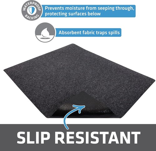 Drymate Gun Cleaning Pad, Premium Gun Cleaning Mat, Absorbent, Waterproof, Durable, Protects Surfaces, Contains Liquids (Made in The USA)