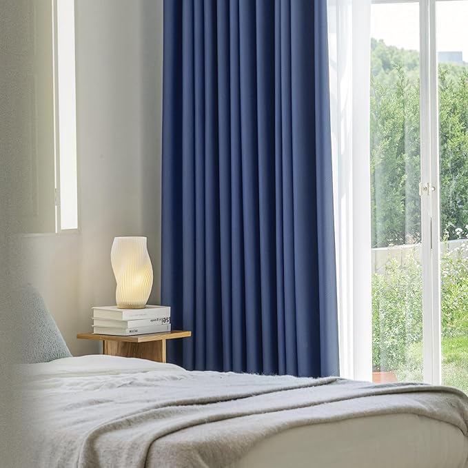 FMFUNCTEX 100% Blackout Curtains