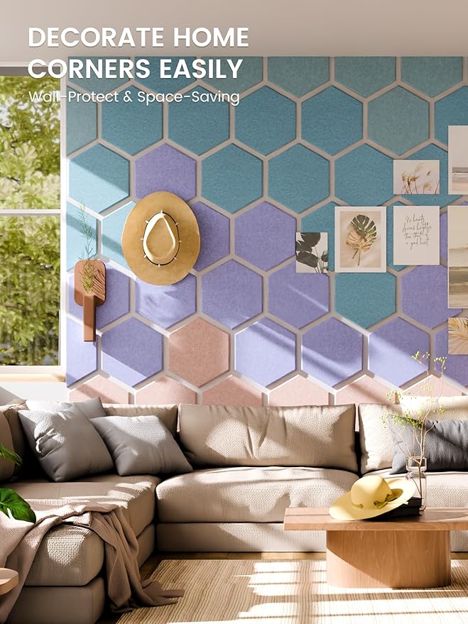 Fluxynara Hexagon Cork Board Alternative