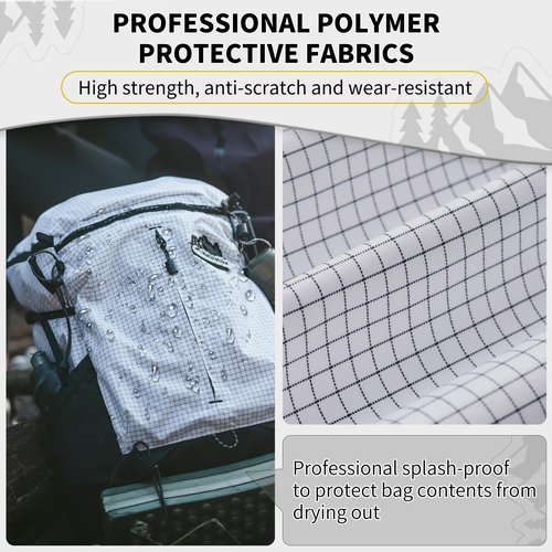 Naturehike Hiking Backpack, 25L Travel Backpack with Macromolecule Fabric, Hiking Daypack with AIR Backpack System for Women Men