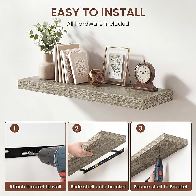 Dreamland 36 Inches Floating Shelves