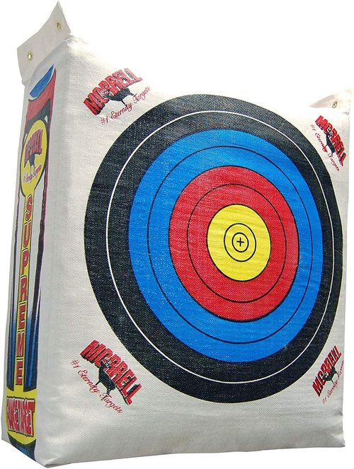 Morrell Weatherproof Supreme Range Archery Bag | 2-Pack Target Replacement Cover - White, 2 Sides, 4 Spots