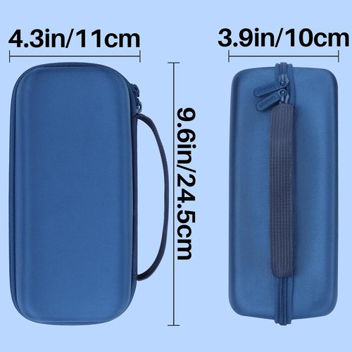 Lebakort Hard Case Compatible with Blue Tees Golf Player+ GPS Speaker (Navy Case)