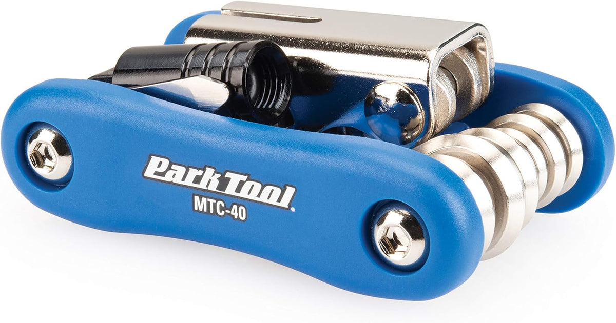 Park Tool MTC-10 Bicycle Multi-Tool with 3, 4, 5 & 8mm Hex Wrenches, T25 & Screwdriver