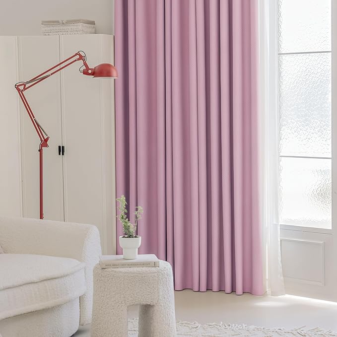 FMFUNCTEX 100% Blackout Curtains