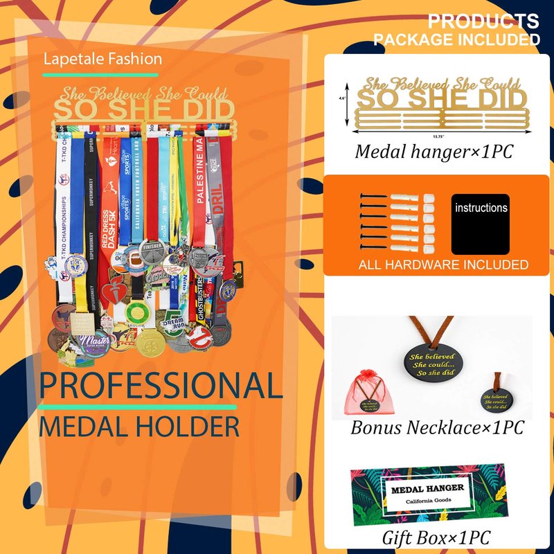 medal hanger display