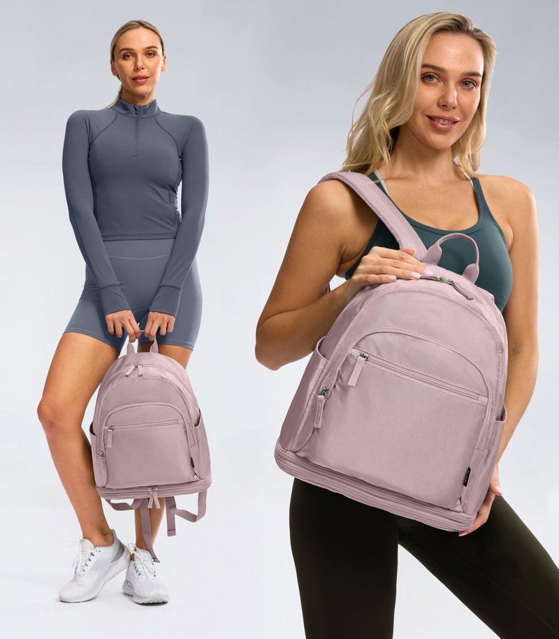 Uselike Gym Backpack for Women Men, Lightweight Gym Bag with Shoe Compartment, Waterproof Workout Backpack with Wet Pocket