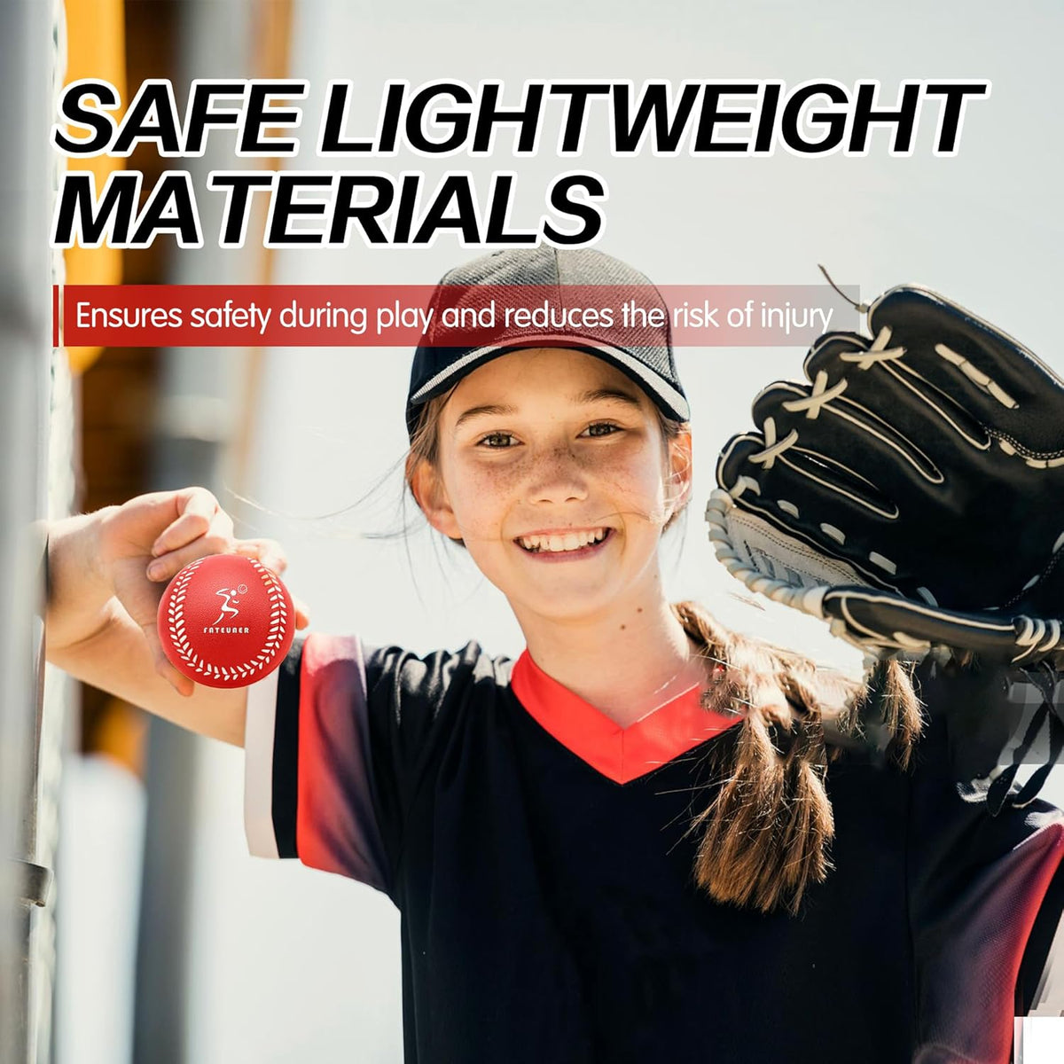 Skiennix Foam Baseballs - Soft Training Balls for Kids | Safe Indoor/Outdoor Play - 6 Pack & 12 Pack Options