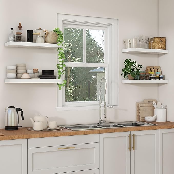 Heimlove 24 inch Floating Shelves