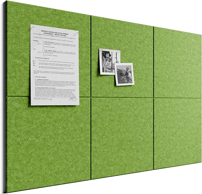 Bumusty Large Cork Board 36" x 24" Alternative