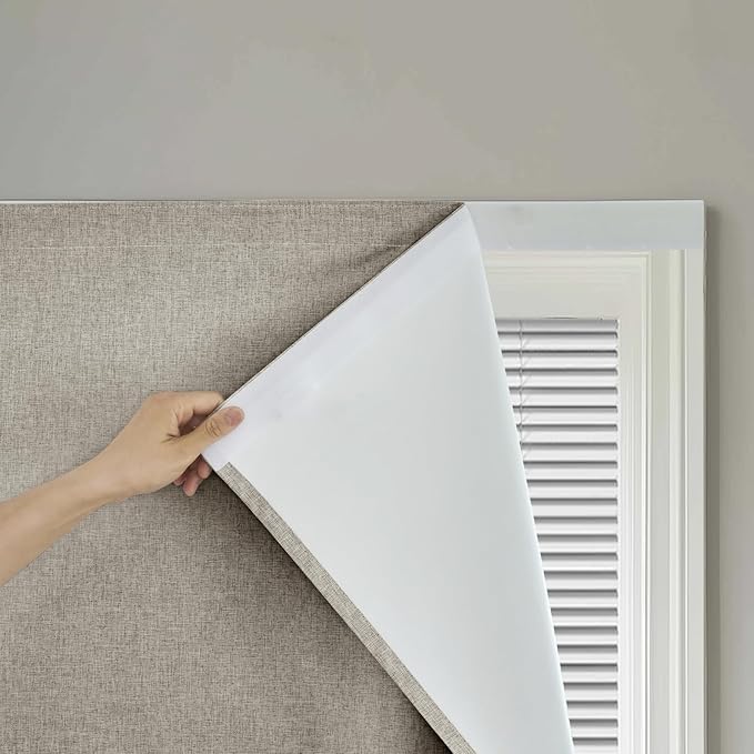 Self-Adhesive Complete 100% Blackout Curtain