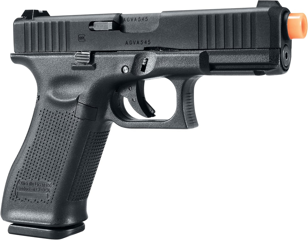 Umarex Elite Force Glock 45 GBB Airsoft Pistol - Realistic Blowback Action, Black Finish