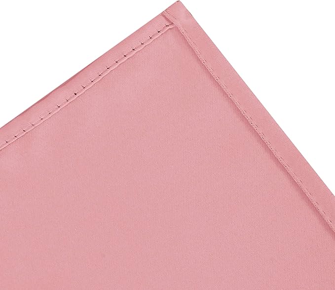 LEMOMO Pink Thermal Blackout Curtains/38 x 54 Inch/Set of 2 Panels Room