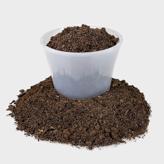 Premium Natural Sphagnum Peat Moss - Gardening Soil Amendment and Carnivorous Plant Soil Media by Gardenera (1 Quart Bag)