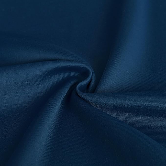 IGEMAEVE Blackout Curtains 72 Inch Length 2 Panels Set, Grommet Energy Saving