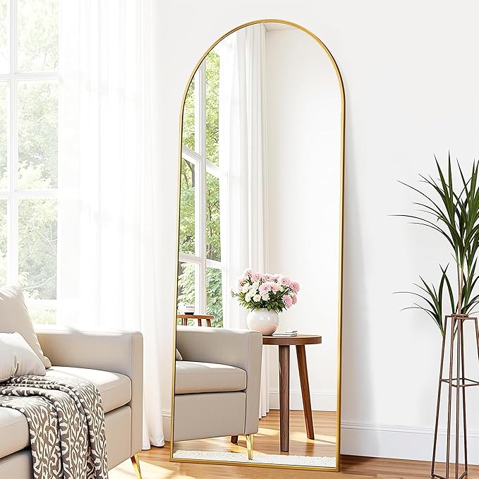 Suidia 56"x15" Arched Full Length Mirror