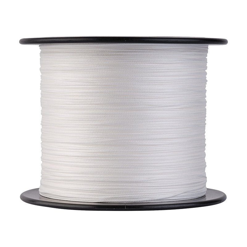 Berkley ProSpec® Chrome Premium Hollow Braid Superline, White, 80lb | 58.9kg, 3000yd | 2743m Fishing Line, Suitable for Saltwater Environments