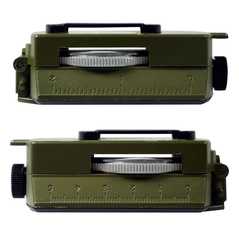 SE Military Lensatic and Prismatic Sighting Survival Emergency Compass with Pouch - CC4580