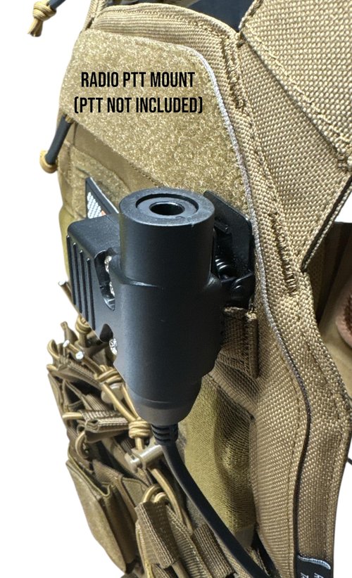 Redemption Crusader 2.0 Molle Quick Release Buckles Airsoft Vest with Adjustable Size Sides and Triple Pouch (Dark Coyote Brown)