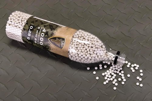 Elite Force 6mm Airsoft BBs - Premium Competition Grade, 4000 Count for Ultimate Precision