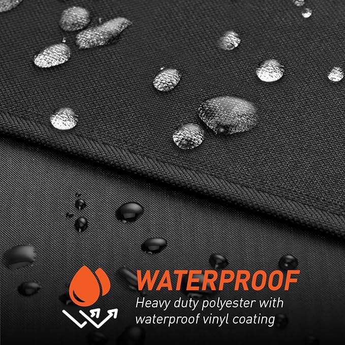 Arcedo Grill Cover Compatible with Pit Boss Memphis Ultimate and Smoke Hollow 4 in 1 Gas Charcoal Combo Grill, Heavy Duty Waterproof 75 Inch All Weather Protection Outdoor BBQ Cover