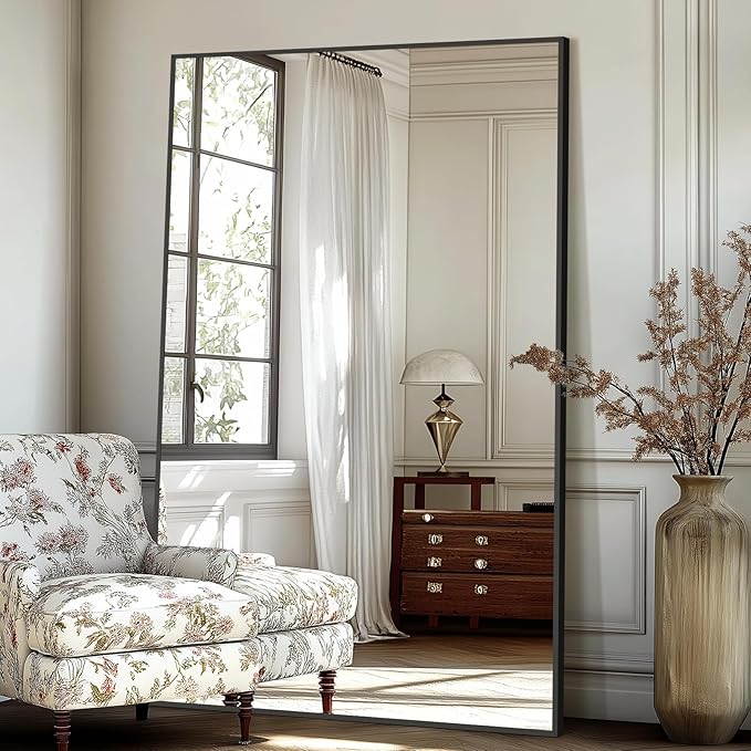 Large Mirror Full Length 72"X44", Oversized Floor Mirror