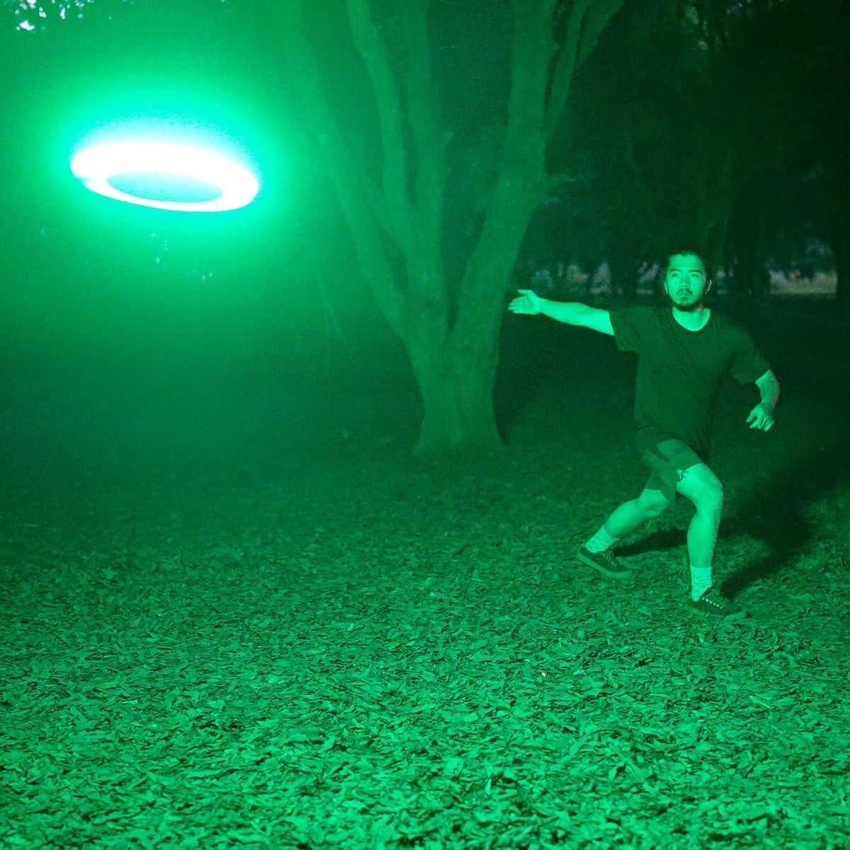 TOSY Flying Disc - Super Bright RGB LED Toy with Smart Modes | Rechargeable & Waterproof, 175g