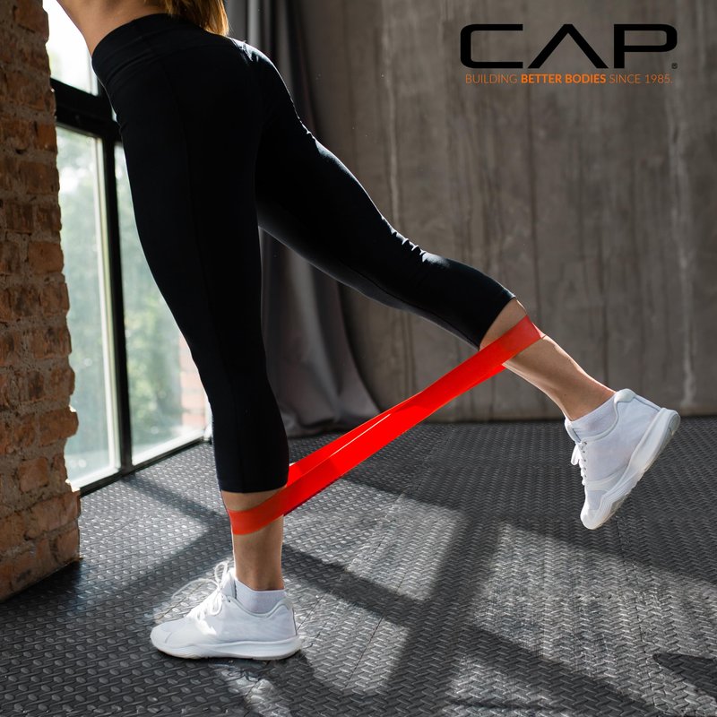 CAP Barbell 1/2-Inch Interlocking EVA Foam Exercise Puzzle Mat Home Gym Flooring - 2 Pack | 24" x 24" x 1/2" | Tatami Pattern - Blue