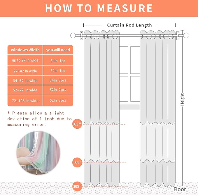 XiDi Pink Grey Curtains for Girls Bedroom, Unicorn Wall Decals Green Curtain