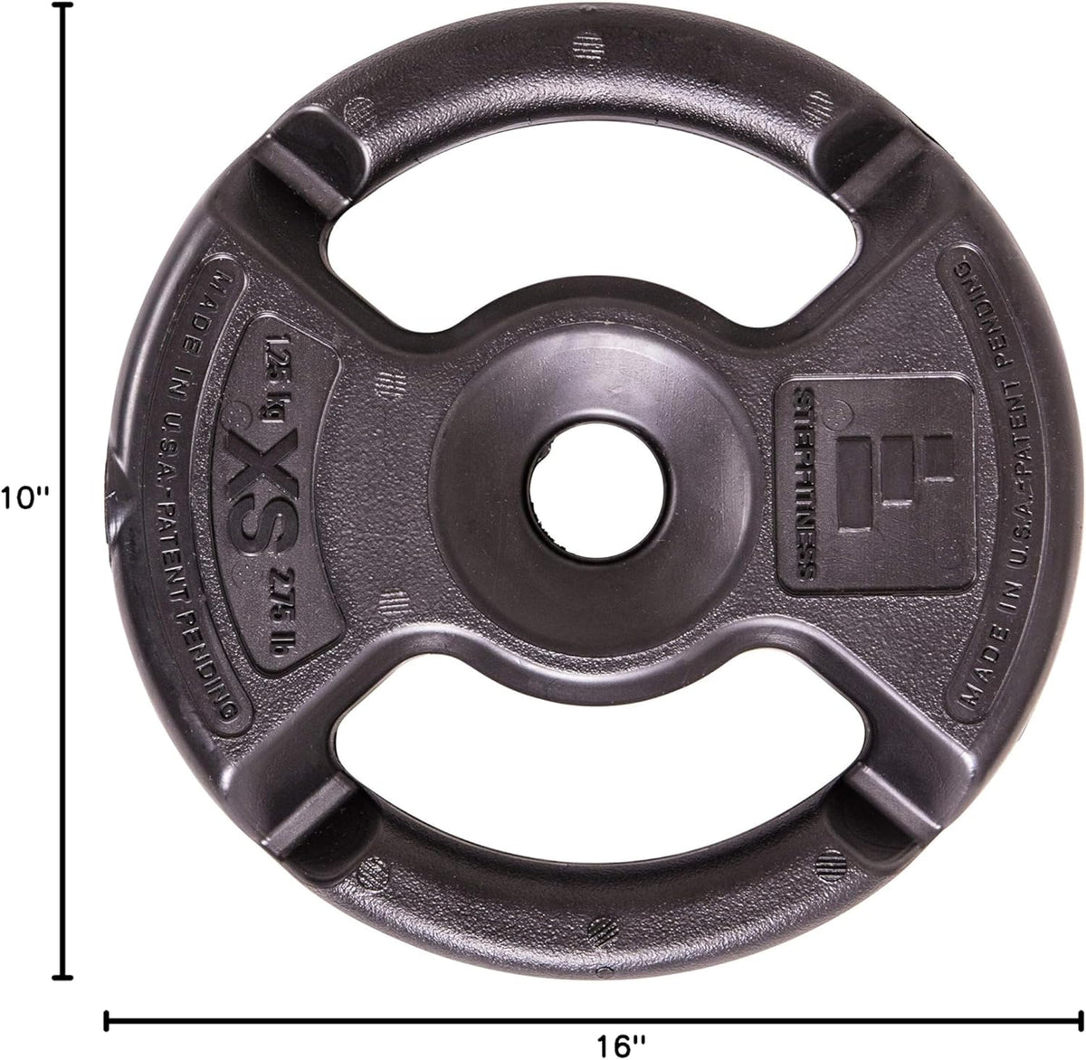 The Step Fitness Adjustable Dumbbell Set or Barbell Weight Set, 35-60 lbs, with Collars, and Weights