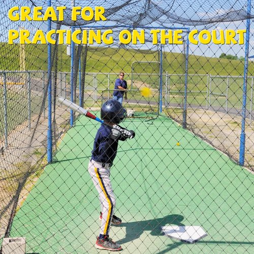 Bucket Pitching Machine Baseballs - 24/36 Pack of 60 MPH High Bouncy Yellow Practice Balls | Durable & Lightweight for All Ages