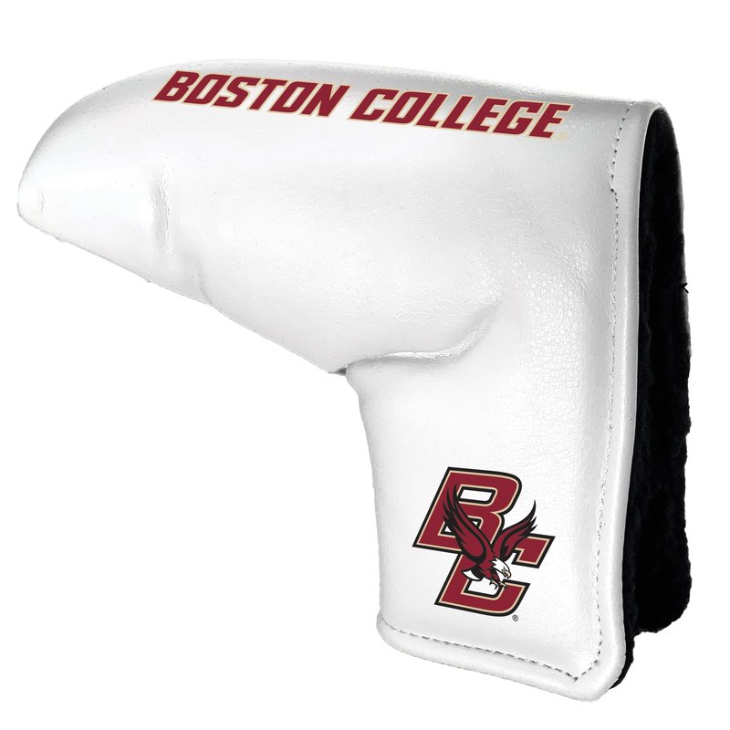 Team Golf NCAA Boston COL Tour Blade Putter Cover (White), Fits Most Blade Putters, Scotty Cameron, Taylormade, Odyssey, Titleist, Ping, Callaway