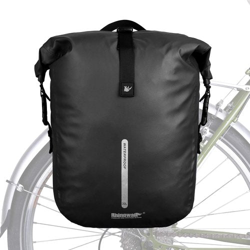 HUNTVP 20L Bike Pannier Bag Backpack Multifunctional Cycling Bicycle Rear Seat Trunk Pack Bag Bike Saddle Bag Backseat Pack Bag