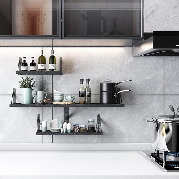 YGEOMER Wall Shelves, Home Decor