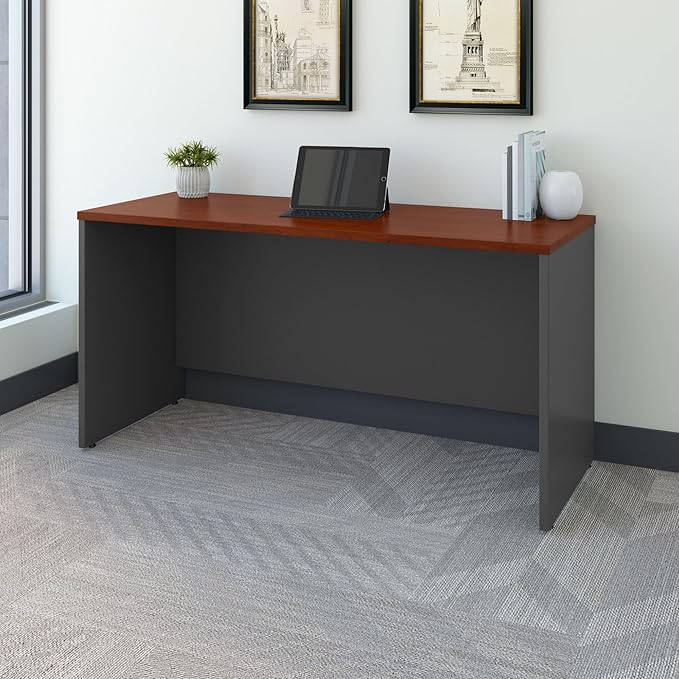Bush Business Furniture Arrive Waiting Room Coffee Table, Reception Area Center Surface for Commercial Office or Lobby, Natural Elm