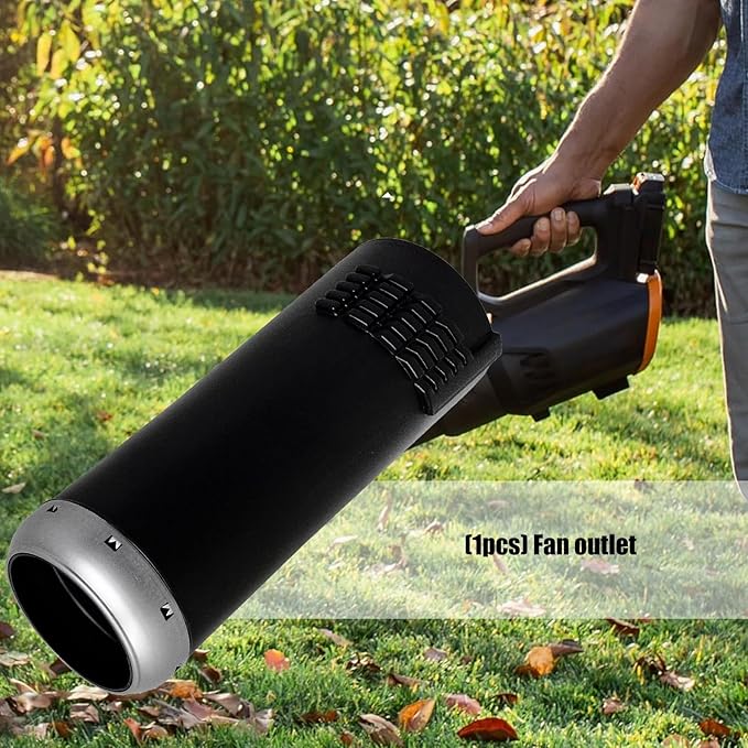 Blowers Attachment Strong ABS Blowing Attachment Gutter Cleaning Tool Extension Simple Installation for 一8010 一9010 Dry/Wet Vacuum Gutter Maintenance Tool