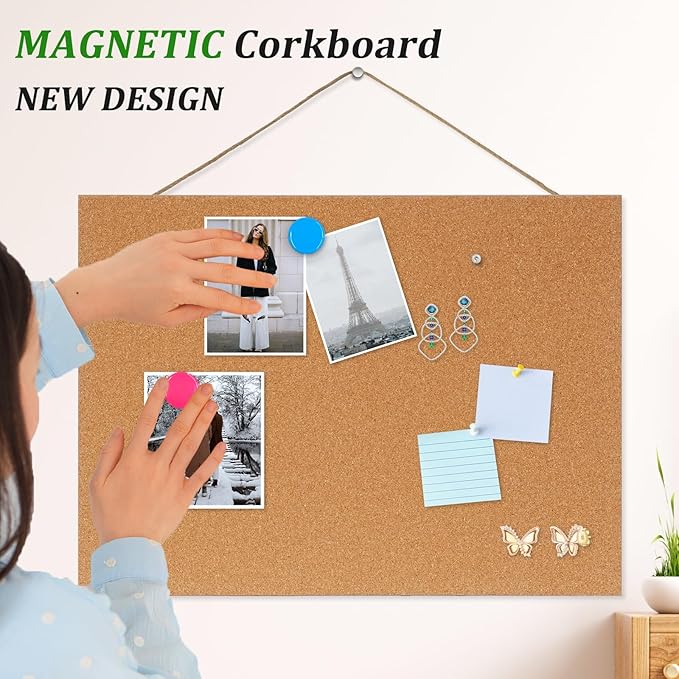 DOLLAR BOSS Magnetic Cork Board