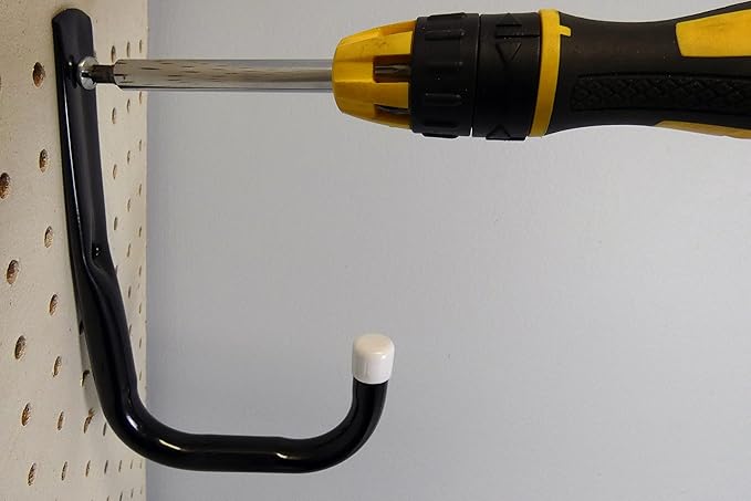 Shepherd Hardware 8089E Heavy Duty Steel 5-Inch Garage Storage Utility Hooks