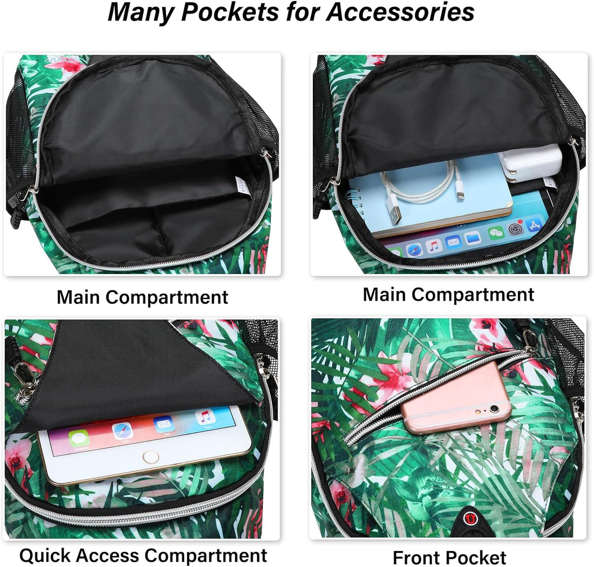 MOSISO Sling Backpack,Travel Hiking Daypack Pattern Rope Crossbody Shoulder Bag, Palm Leaf Flower
