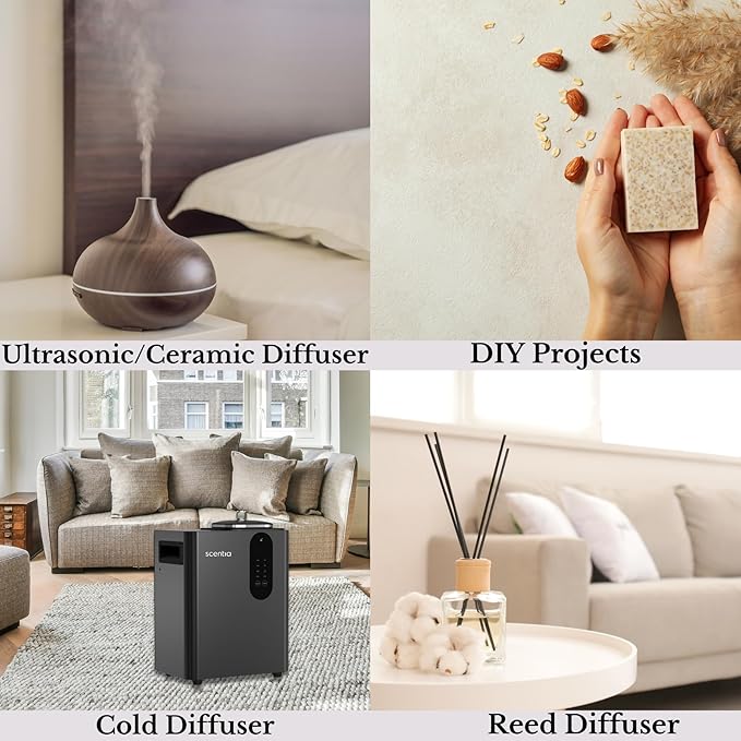 W Magic Hotel Diffuser Refill Oil Inspired by W Signature Hotel - 500 mL 16.9 fl oz - Fragrance Oil Blend Bergamot, Lemongrass & Jasmine for HVAC Diffuser