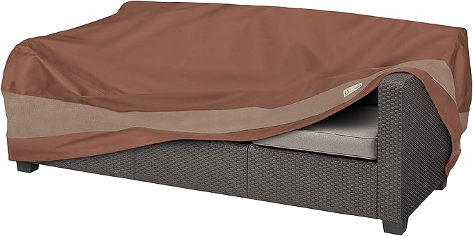 DUCKCOVERS Ultimate Waterproof 104 Inch Patio Sofa Cover, Patio Furniture Covers