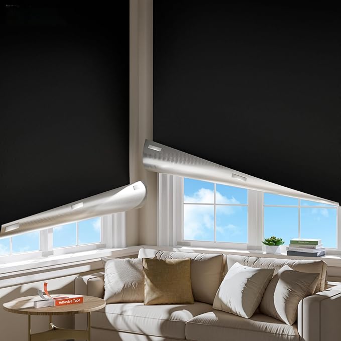 2 Pack Portable Blackout Curtains